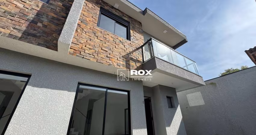 Sobrado com 3 quartos à venda, 101 m² por R$ 650.000 - Xaxim, Curitiba/PR