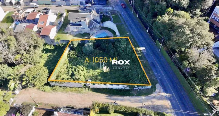 Terreno à venda, 1050 m² por r$ 1.490.000 - abranches, curitiba/pr