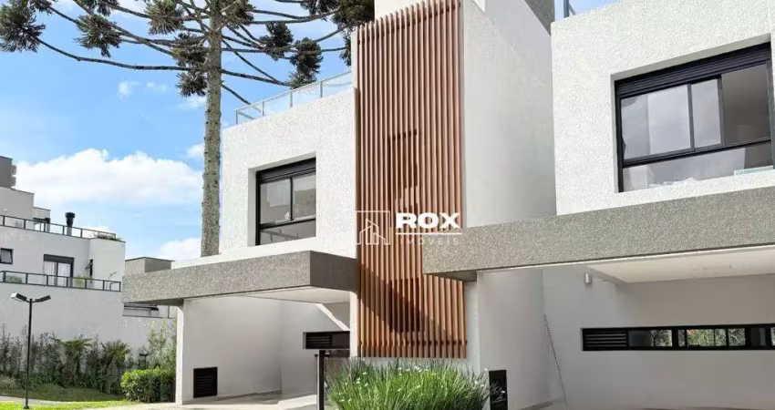 Casa nova em condomínio, 3 quartos - Santa Felicidade - Curitiba/PR