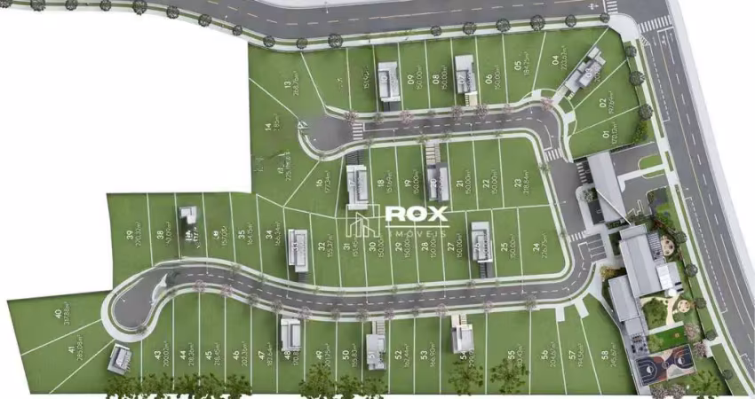Terreno à venda, 182 m² por r$ 599.000 - santa cândida - curitiba/pr