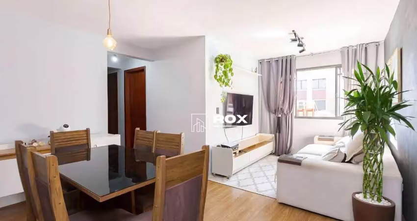 Apartamento com 3 quartos à venda, 65 m² por r$ 390.000 - pinheirinho, curitiba/pr
