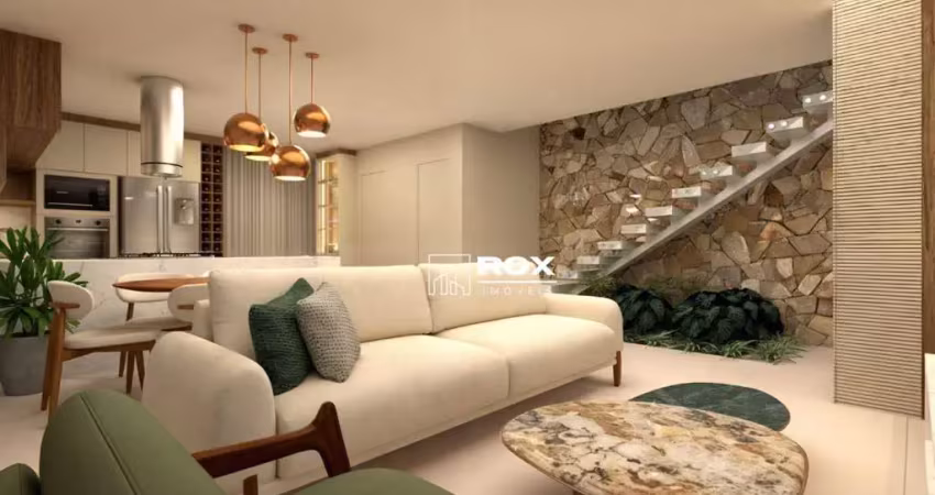 Casa de alto padrão na planta à venda, 176 m² por r$ 1.350.000 - santa cândida - curitiba/pr
