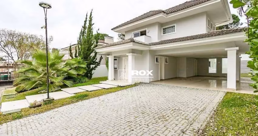 Casa de alto padrão com 3 suítes à venda, 300 m² por r$ 2.490.000 - santa felicidade - curitiba/pr