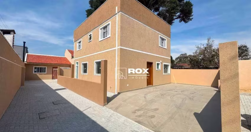 Sobrado com 3 quartos para alugar, 135 m² por r$ 4.300/mês - santa felicidade, curitiba/pr