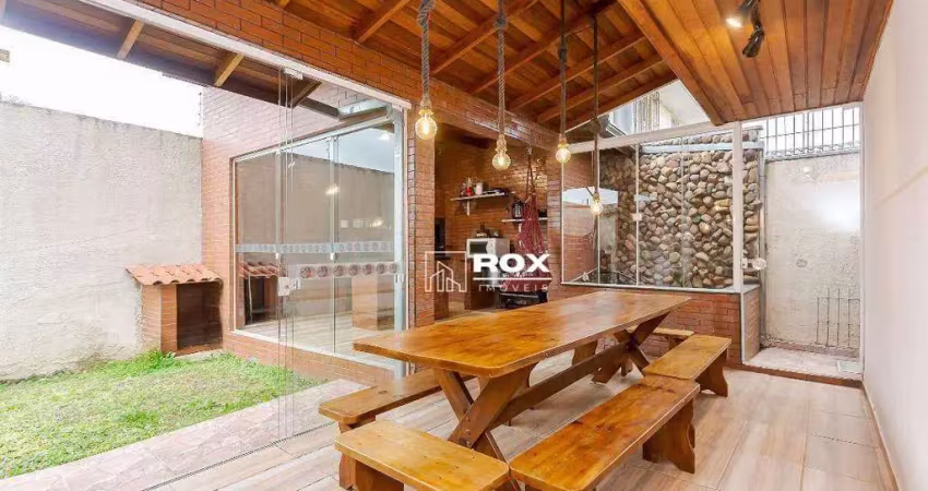 Sobrado triplex com 6 quartos à venda, 400 m² por r$ 1.500.000 - portão, curitiba/pr
