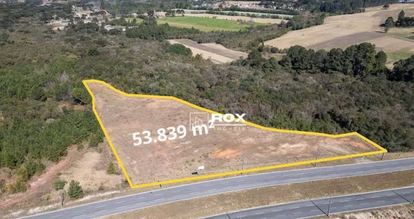 Terreno à venda, 53.839 m² por r$ 13.030.000 - campo largo da roseira, são josé dos pinhais/pr