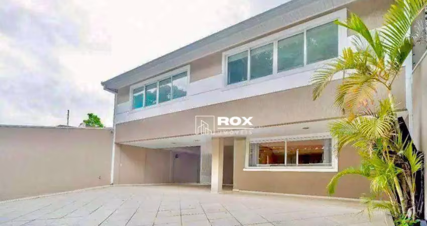 Casa duplex com 4 quartos e amplo quintal à venda, 392 m² por r$ 1.900.000 - são lourenço - curitiba/pr