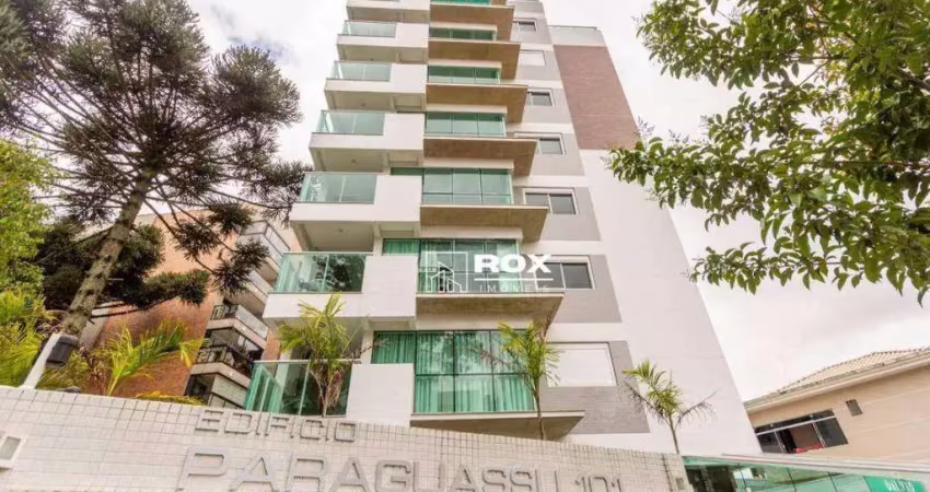 Apartamento de alto padrão semi-mobiliado com 3 quartos 1 suíte à venda, 110 m² por r$ 1.208.000 - alto da glória, curitiba/pr