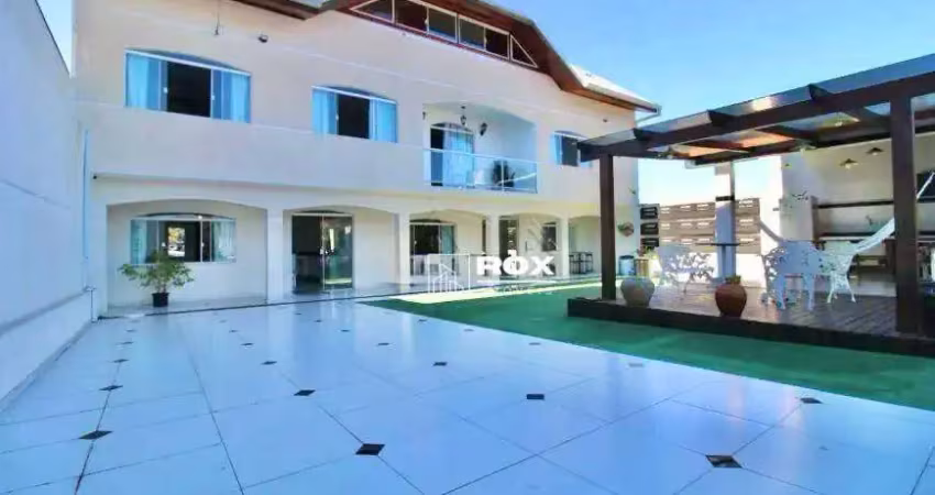 Casa ampla com 5 quartos para alugar, 500 m² por r$ 7.246/mês - campo comprido, curitiba/pr