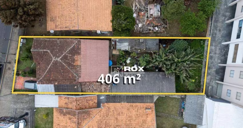 Terreno à venda, 406 m² por r$ 1.600.000 - novo mundo, curitiba/pr