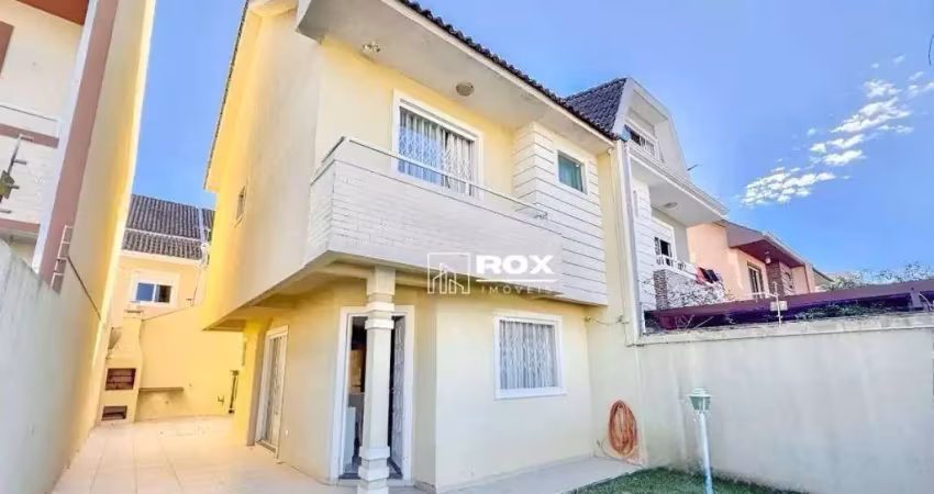 Sobrado semi-mobiliado com 3 quartos à venda, 94 m² por r$ 619.000 - novo mundo, curitiba/pr