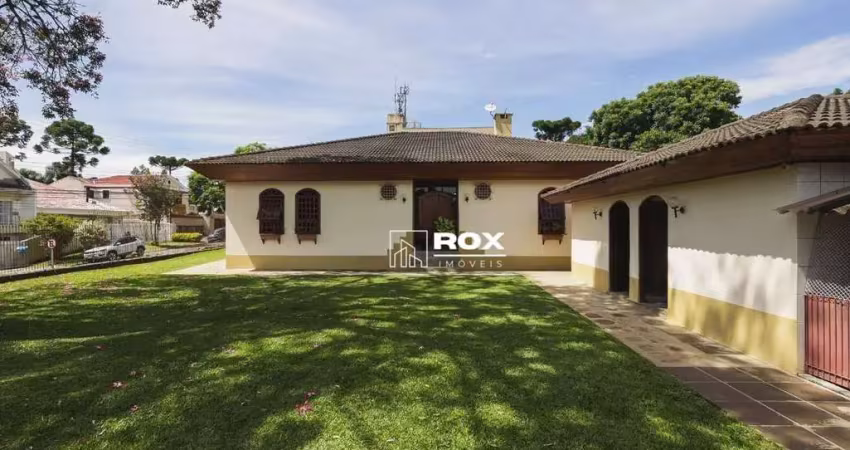 Casa térrea ampla com 4 quartos à venda por r$ 2.438.000 - santa quitéria, curitiba/pr