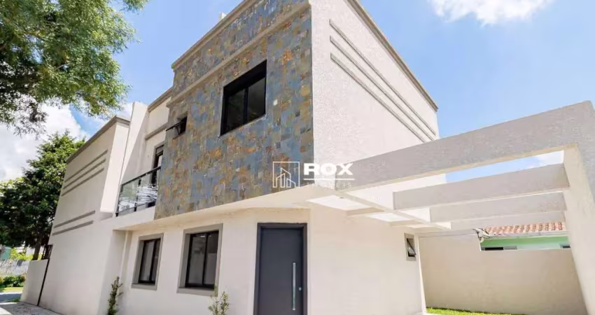 Sobrado novo com 3 quartos à venda por r$ 840.000 - são braz - curitiba/pr