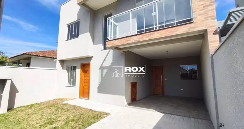 Sobrado com 3 quartos à venda, 135 m² por r$ 820.000 - santo inácio, curitiba/pr