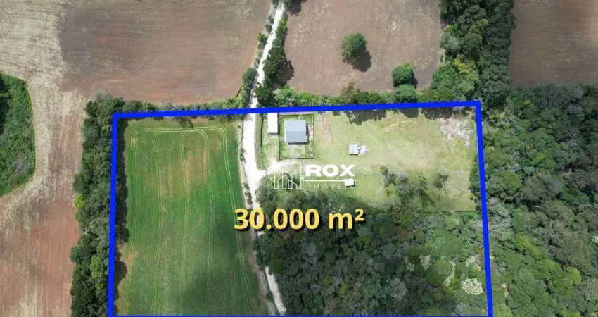 Terreno/área à venda, 30.000 m² por r$ 8.070.000, barigui - araucária/pr