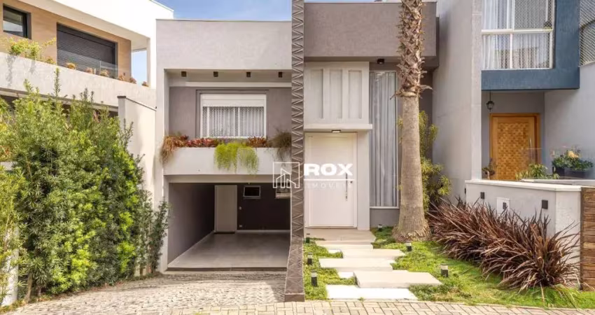 Casa de alto padrão com 3 quartos, piscina aquecida, condomínio fechado à venda, 254 m² por r$ 2.200.000 - boa vista, curitiba/pr