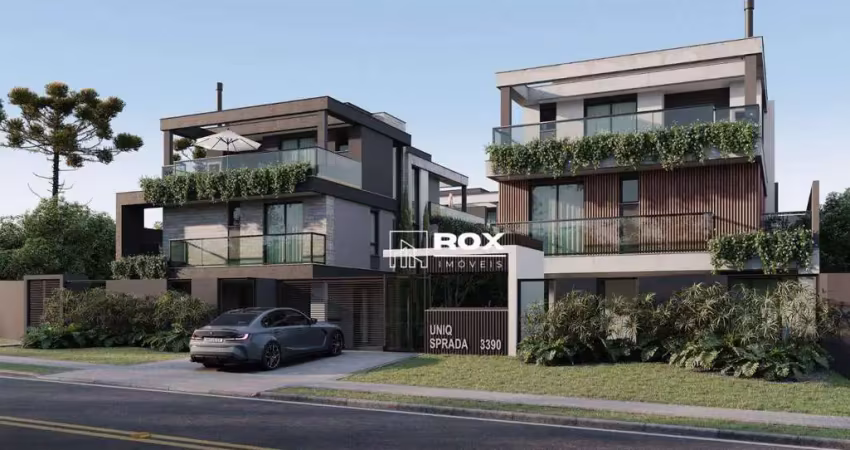 Casa em condomínio fechado com 4 suítes à venda, 183 m² por r$ 1.499.000 - campo comprido, curitiba/pr