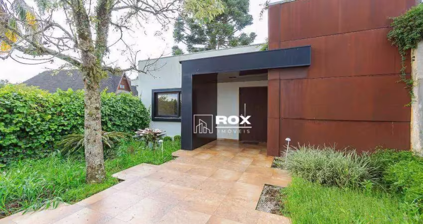 Casa comercial de alto padrão para alugar, 220 m² por r$ 19.990/mês - vista alegre, curitiba/pr