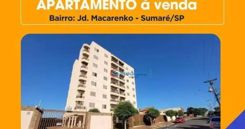 Ofertão do imóvel: apartamento com 3 quartos  à venda, - jardim macarenko - sumaré/sp