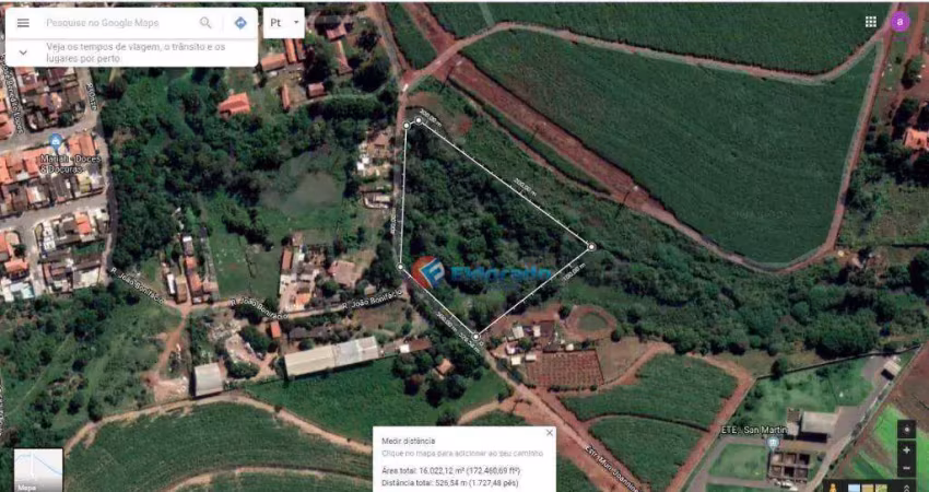 Área à venda, 27078 m² por r$ 6.769.712,00 - nova aparecida - campinas/sp