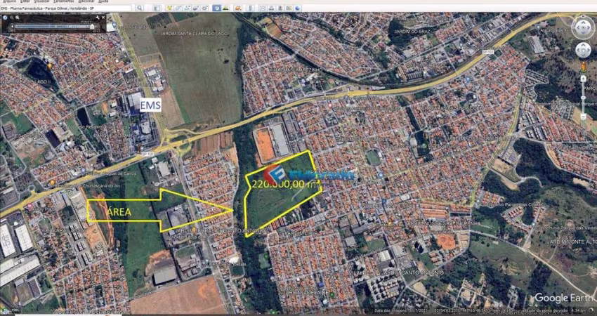 Área à venda, 220000 m² por R$ 132.000.000,00 - Jardim Rosolém - Hortolândia/SP
