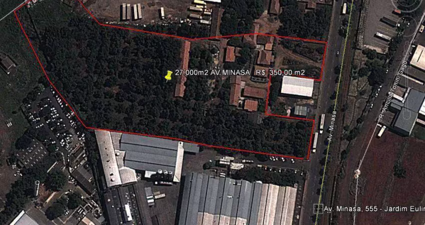 Área à venda, 27000 m² por r$ 14.850.000,00 - chácara san martin (nova veneza) - sumaré/sp
