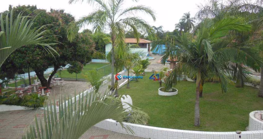 Chácara com 6 dormitórios à venda, 5500 m² por r$ 1.900.000,00 - chácara meu cantinho - monte mor/sp