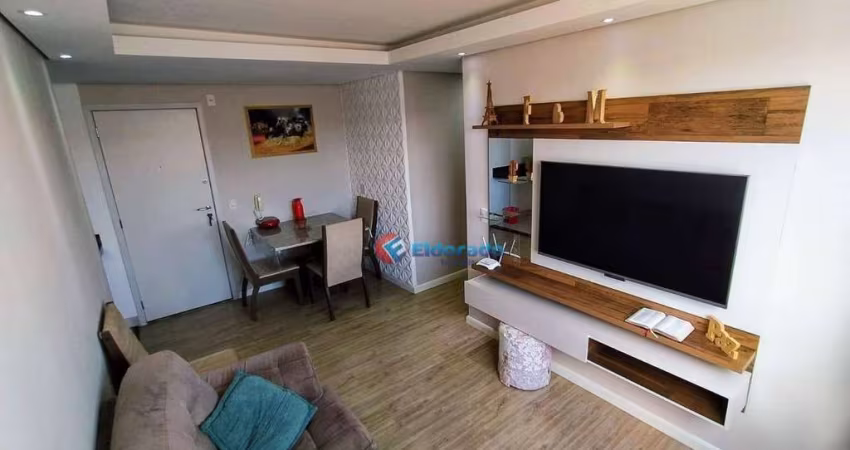 Apartamento com 2 dormitórios à venda, 53 m² por R$ 280.000,00 - Parque Yolanda (Nova Veneza) - Sumaré/SP