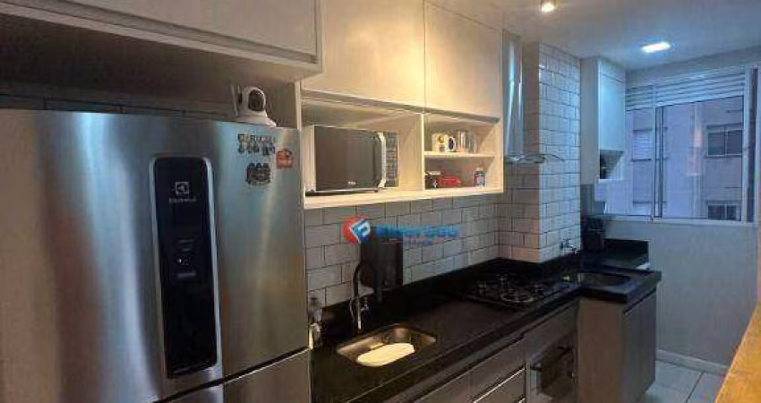 Apartamento com 2 dormitórios à venda, 58 m² por R$ 360.000,00 - Jardim das Colinas - Hortolândia/SP