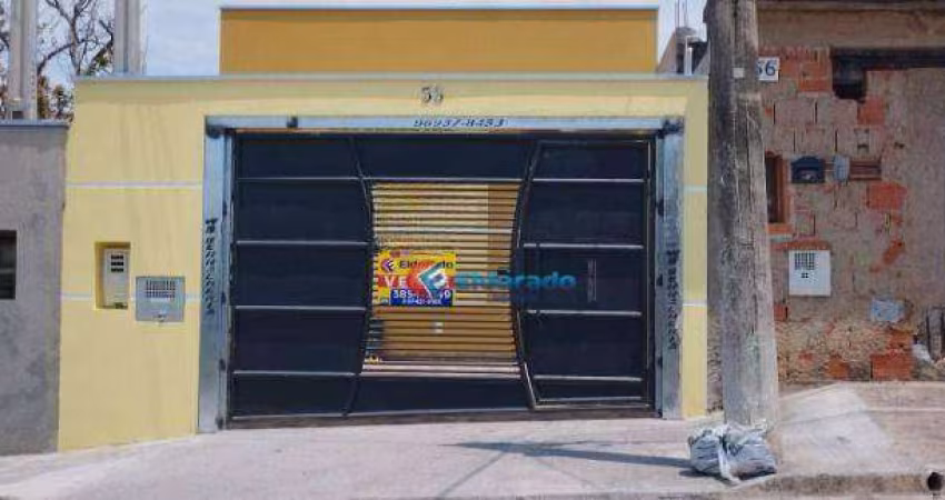 Casa com 2 quartos à venda, 75 m² por R$ 319.900 - Jardim Eunice (Nova Veneza) - Sumaré/SP
