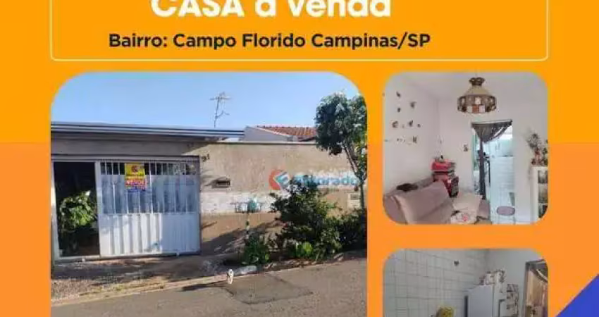 Ofertão do imóvel: casa com 2 quartos - residencial campo florido - campinas/sp.