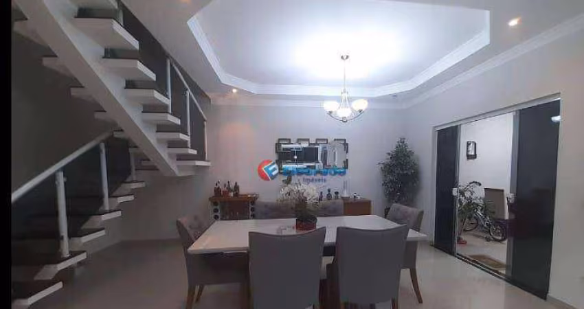 Sobrado com 3 dormitórios à venda, 168 m² por R$ 780.000,00 - Jardim Residencial Ravagnani - Sumaré/SP