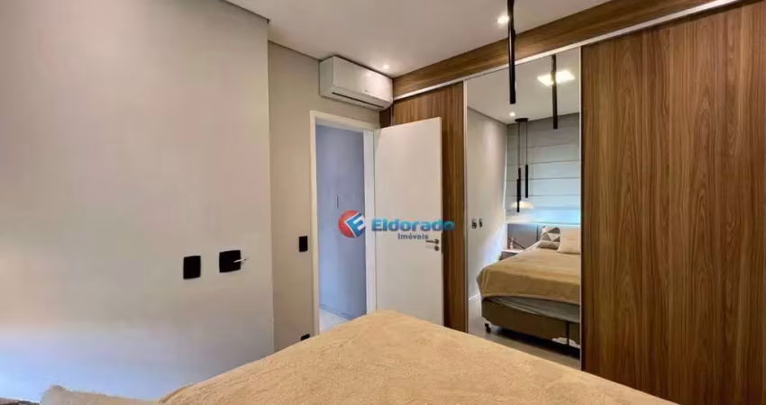 Apartamento com 1 dormitório à venda, 57 m² por R$ 593.600,00 - Morumbi - Paulínia/SP