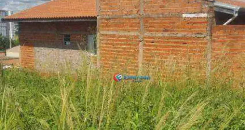 Terreno à venda, 250 m² por r$ 180.000,00 - parque terras de santa maria - hortolândia/sp