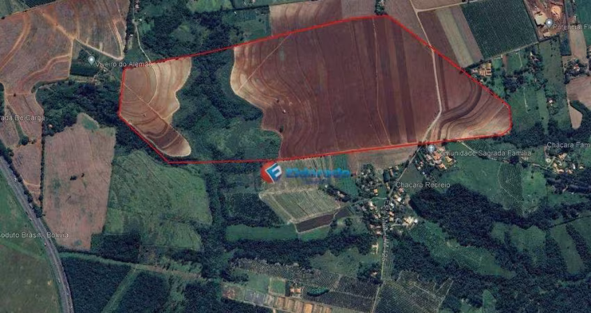 Área à venda, 903754 m² por R$ 13.556.310,00 - Pereiras - Limeira/SP