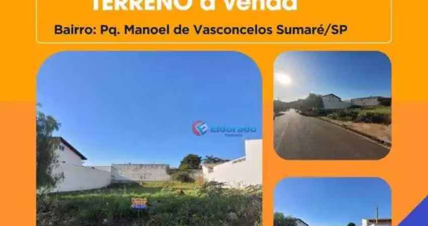 Ofertão do imóvel : terreno à venda - parque manoel de vasconcelos - sumaré/sp