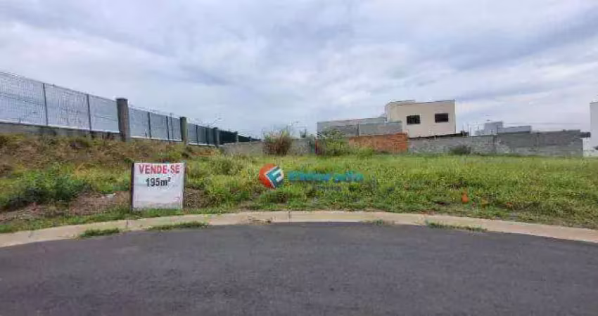 Terreno à venda, 195 m² por r$ 181.000,00 - pq. res. terras de yucatan - monte mor/sp