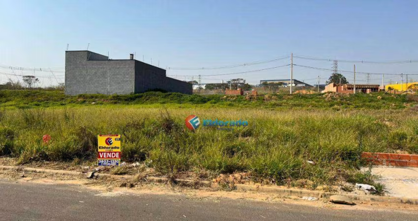Terreno à venda, 250 m² por R$ 286.500,00 - Residencial Portal Bordon III - Sumaré/SP
