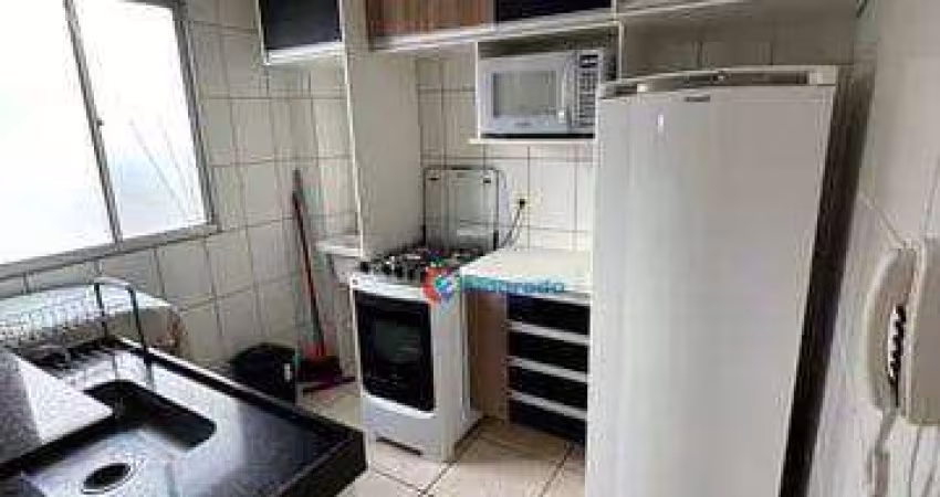 Apartamento com 2 dormitórios à venda, 43 m² por R$ 182.000,00 - Jardim Terramérica II - Americana/SP