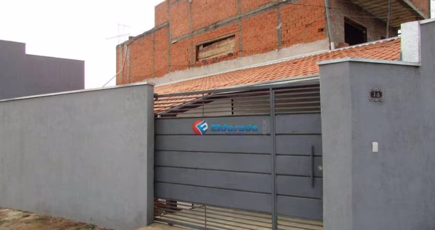 Casa com 2 dormitórios para alugar, 100 m² por R$ 1.600,00/mês - Parque Emília - Sumaré/SP
