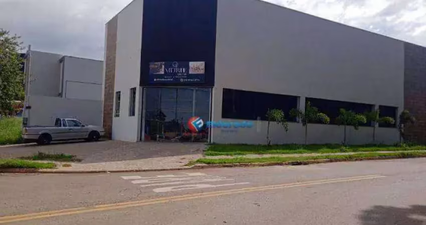 Salão para alugar, 320 m² por r$ 7.296,00/mês - jardim residencial ravagnani - sumaré/sp