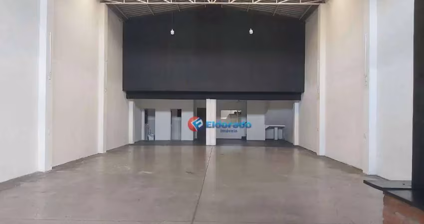 Barracão para alugar, 290 m² por r$ 7.150,00/mês - jardim santana - hortolândia/sp