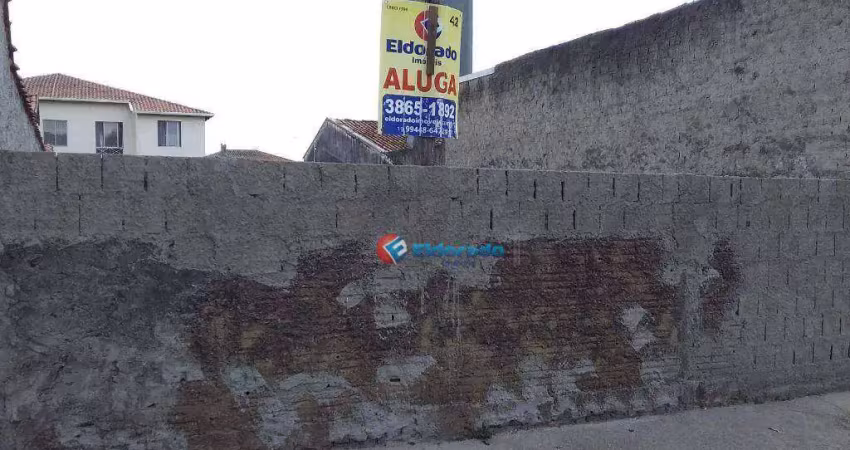 Terreno para alugar, 300 m² por r$ 1.500,00/mês - remanso campineiro - hortolândia/sp