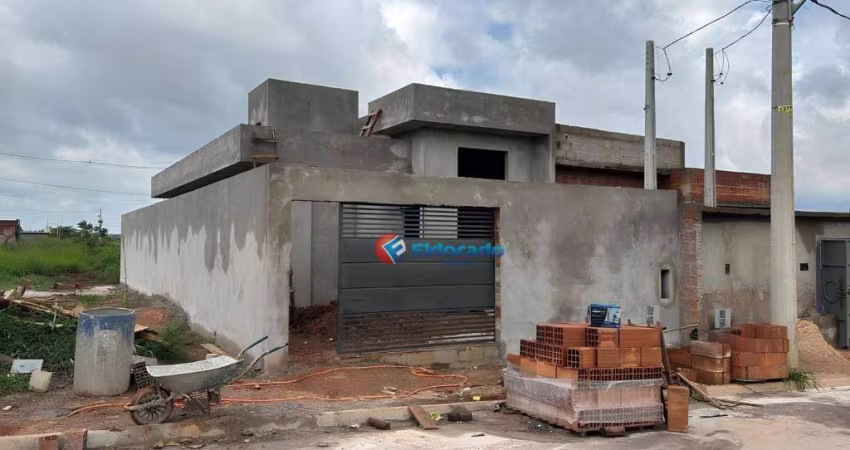 Casa em fase de acabamento à venda – 3 quartos (1 suíte) – Parque Vasconcellos, Hortolândia/SP