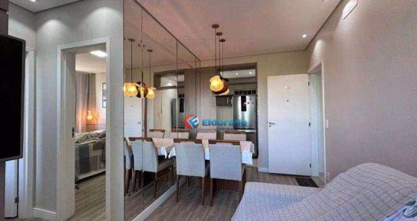 Apartamento com 2 quartos à venda, 50 m² por R$ 315.000 - Portal Campo dos Hibiscos - Sumaré/SP