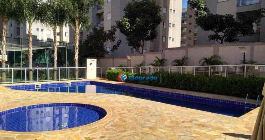 Apartamento com 2 dormitórios para alugar, 58 m² por R$ 2.081,36/mês - Jardim das Colinas - Hortolândia/SP
