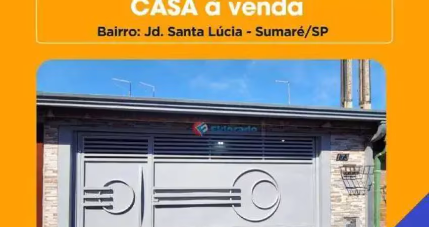 Ofertão do imóvel: casa com 2 quartos  à venda, - jardim santa lúcia (região do matão) - sumaré/sp