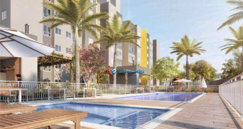 Apartamento com 2 dormitórios à venda, 49 m² por R$ 275.000,00 - Jardim Amanda II - Hortolândia/SP