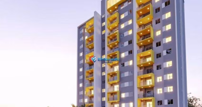 Apartamento com 2 dormitórios para alugar, 60 m² por R$ 2.470,00/mês - Centro - Sumaré/SP