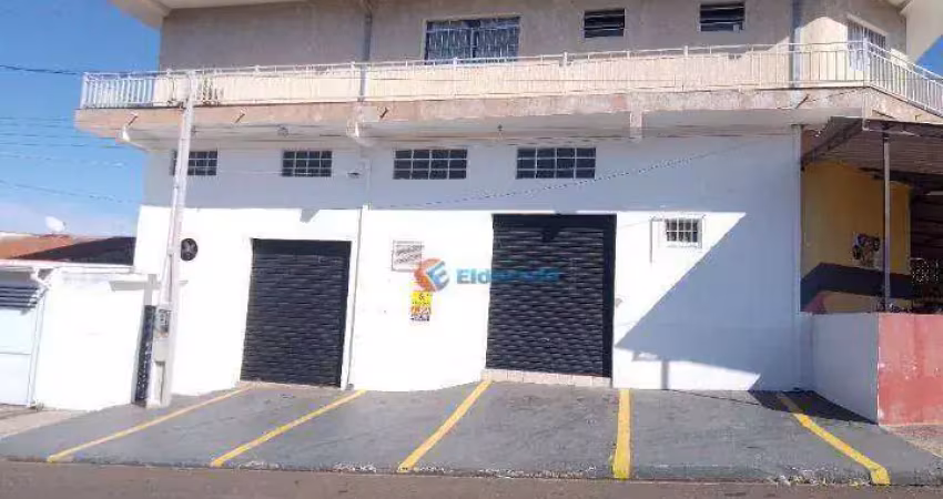 Salão para alugar, 110 m² por r$ 2.600,00 - vila real santista - hortolândia/sp